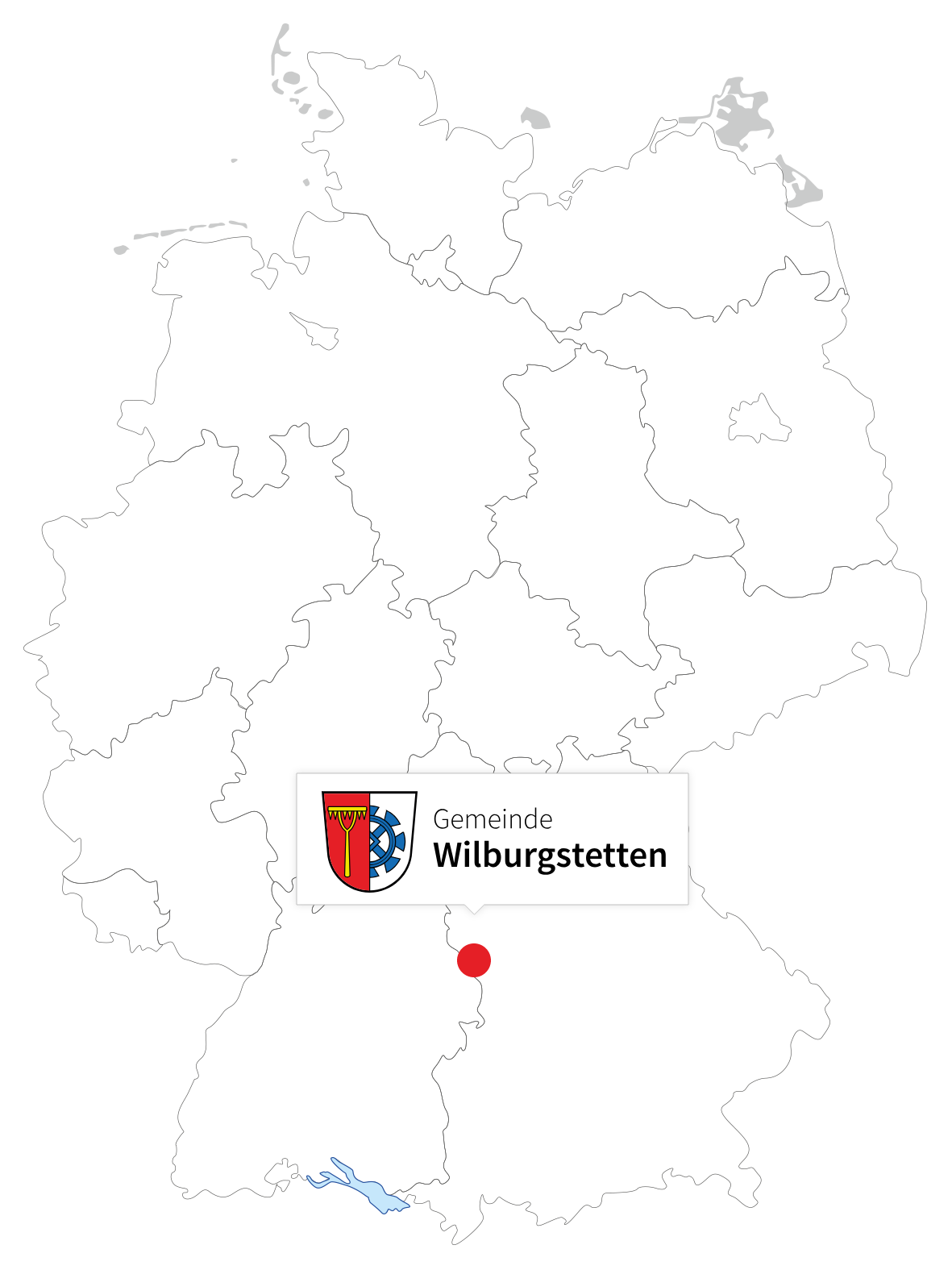                                                     Deutschlandkarte                                    